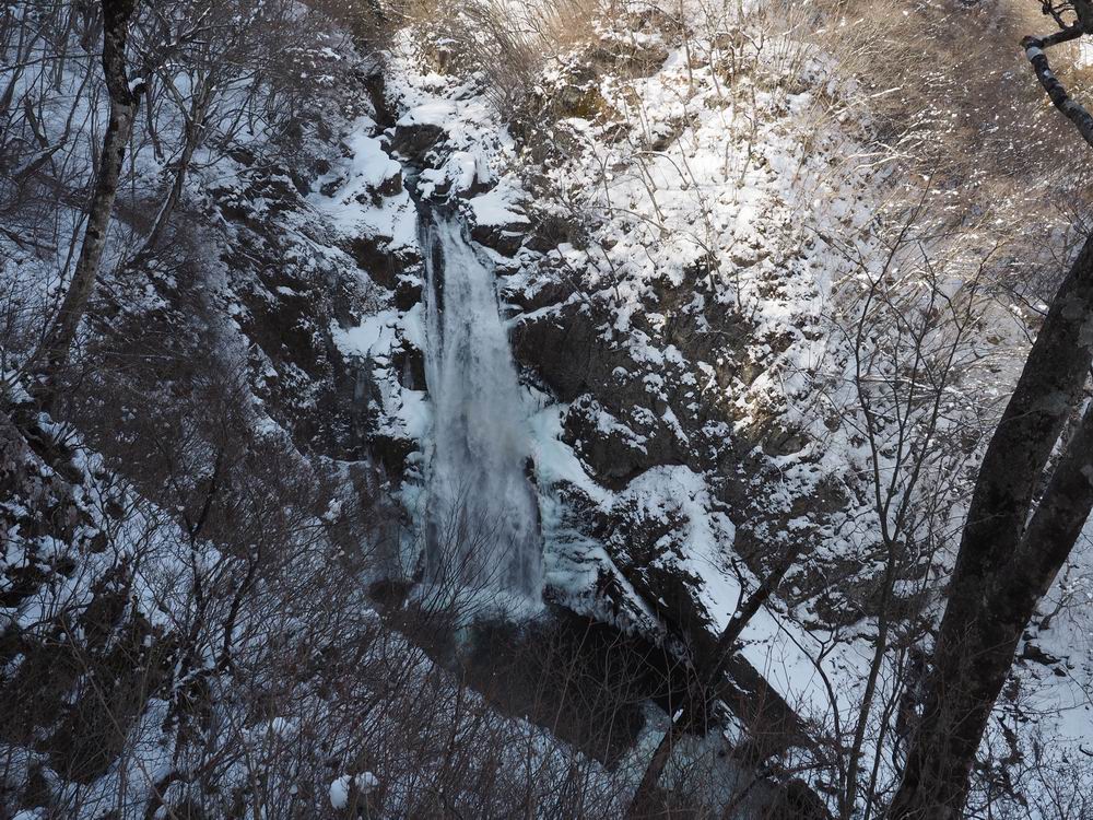 秋保大滝冬の写真画像