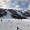 夏油高原スキー場の風景をアイフォンXで撮影