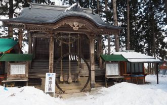 中尊寺白山神社の風景写真