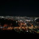 北海道函館の夜景の風景写真