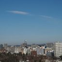 青葉城址公園から見た仙台市内の風景写真