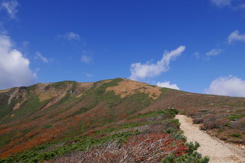 栗駒山の紅葉写真
