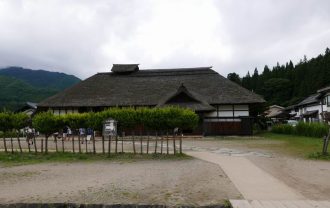 大内宿記念館の風景