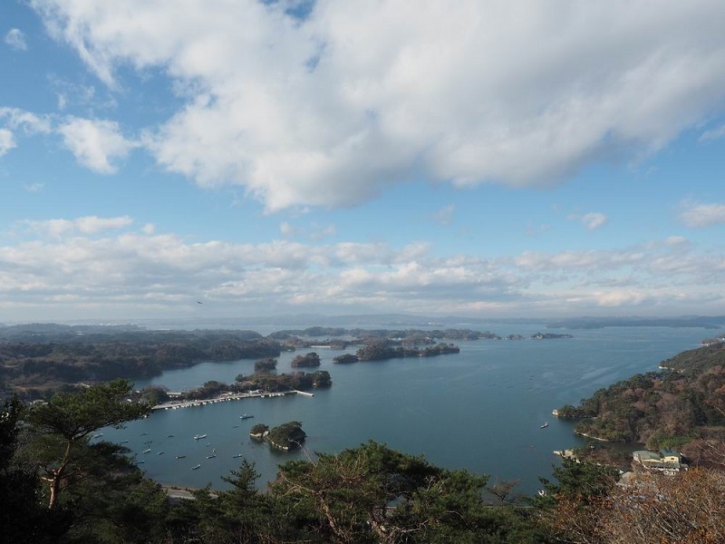 松島四大観大高森展望台の風景写真