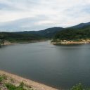 荒砥沢ダムの夏の風景写真