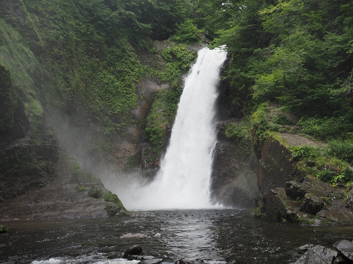 秋保大滝の写真夏の風景