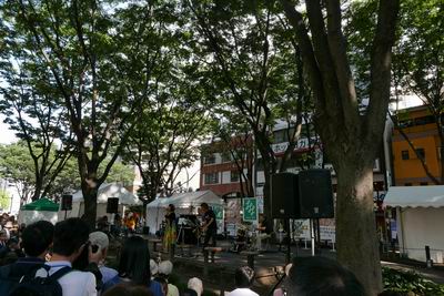 仙台ジャズフェス定禅寺通りのステージ風景写真