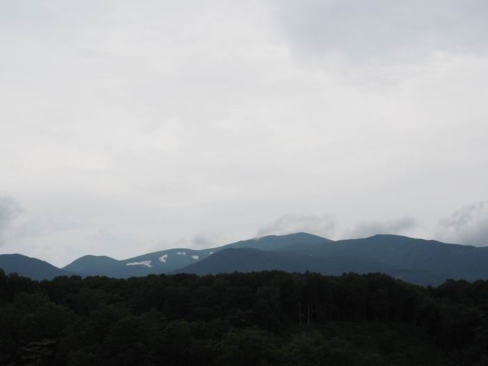 栗駒山の風景写真