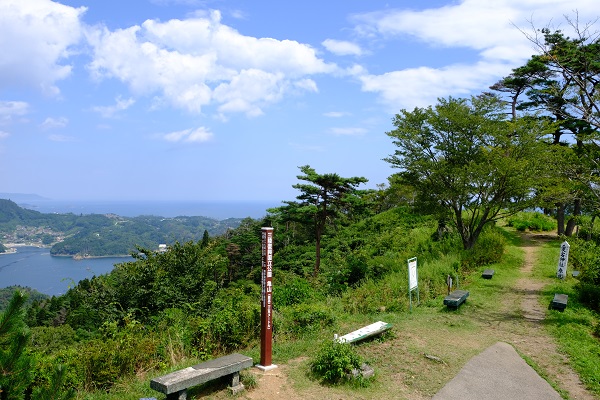 亀山展望台の風景写真